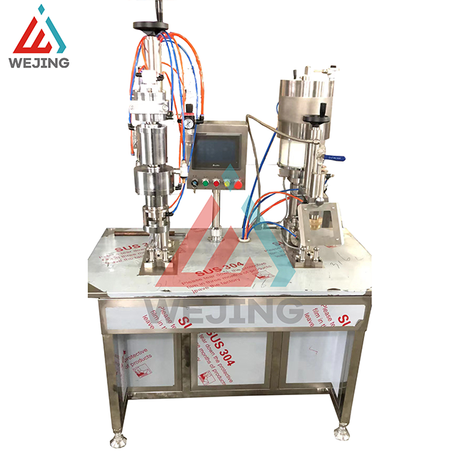 エアロゾル充填用のバルブバッグフィラー