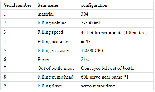 シングルヘッド充填機