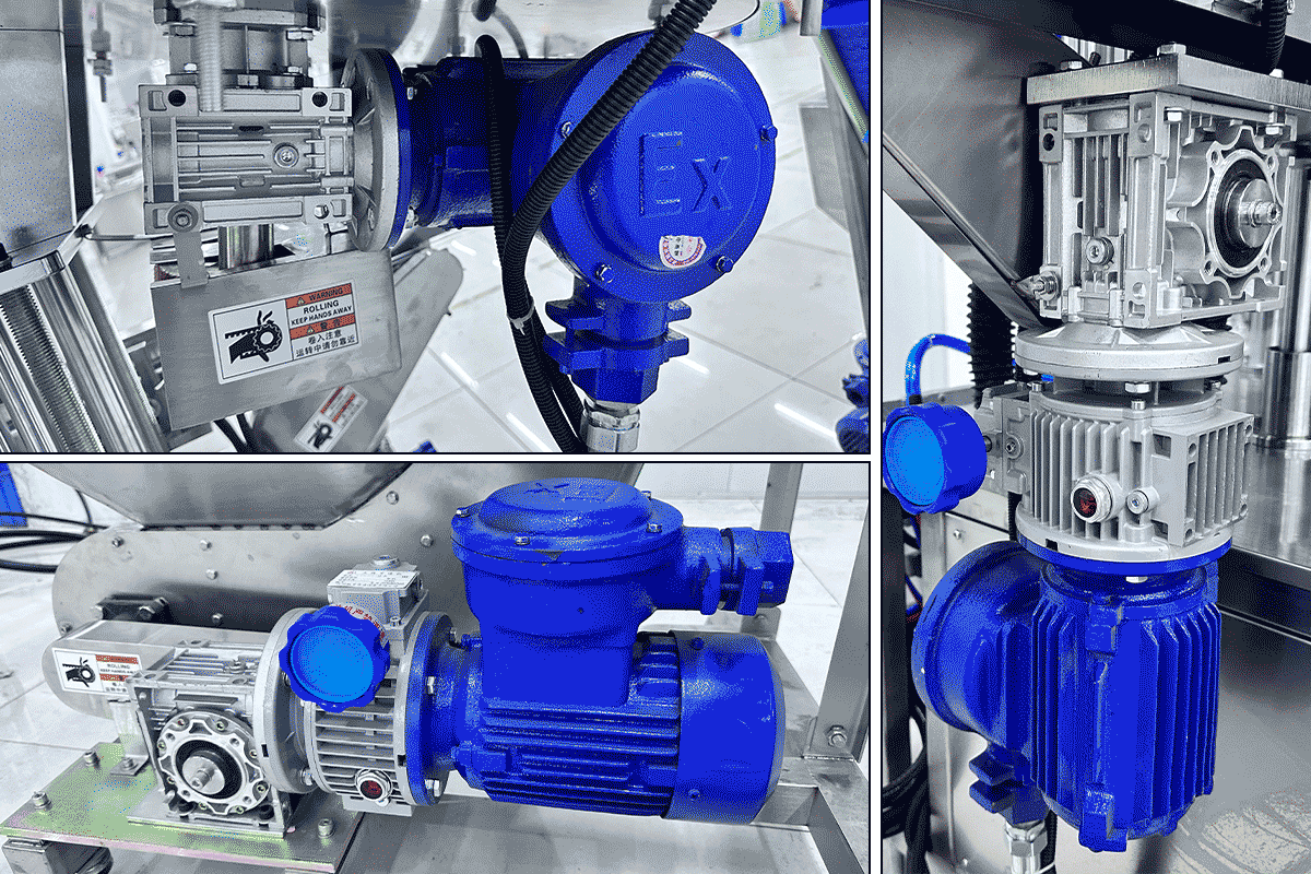 エアロゾルキャッピングマシン用モーター