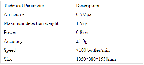 全自動エアゾール製品計量機