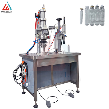 wjerz-650セミ自動エアロゾルボフエアロゾル充填と外側のクリッピングマシン