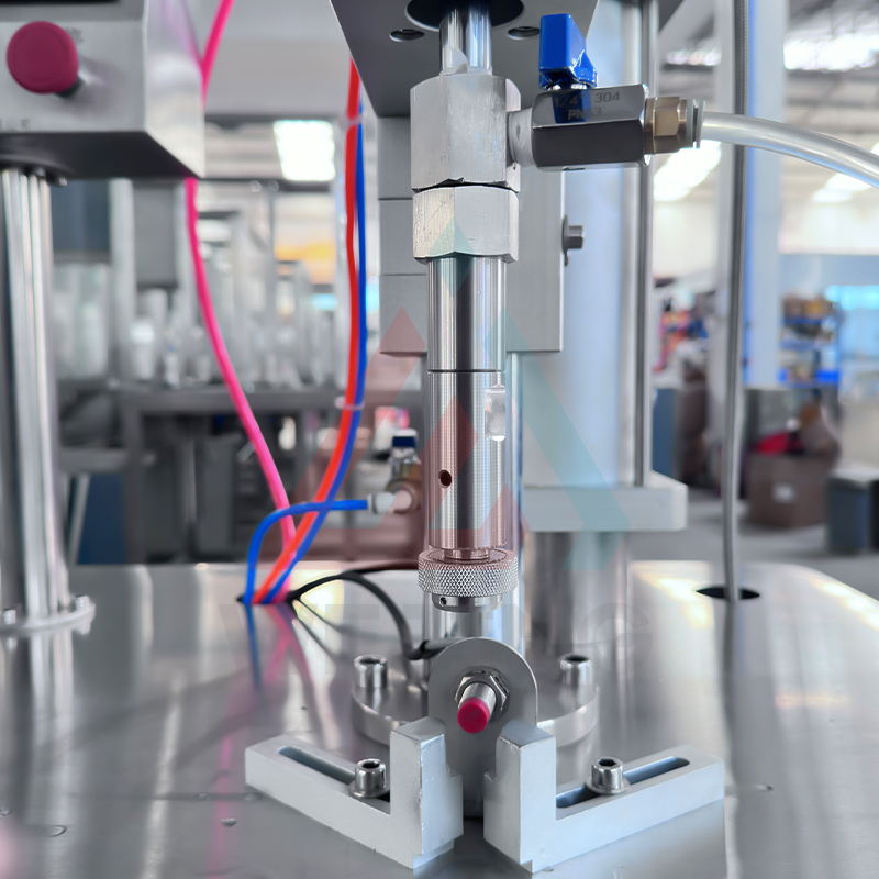 WJERZ-150 小型BOVエアゾール缶充填外圧着機 