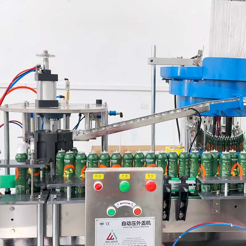 ホット販売オリーブ オイル テクニカル バッグ バルブ エアゾール充填機ラインの工場価格