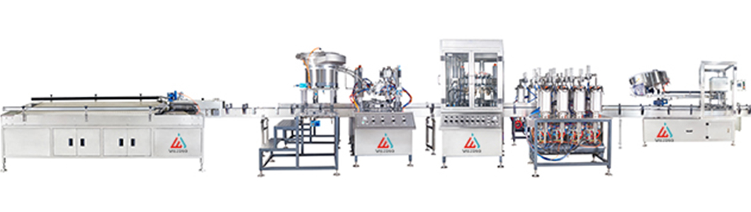 ガススプレー充填ライン