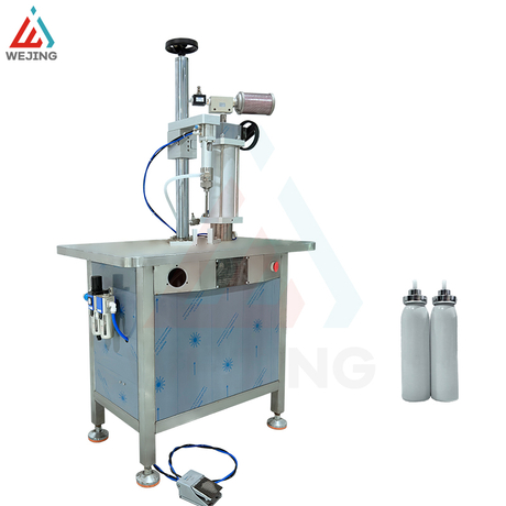 小型エアロゾル充填機 