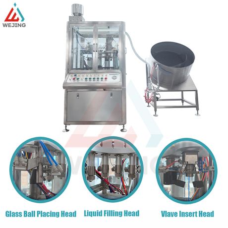 スノースプレーペイントエアロゾル充填機 