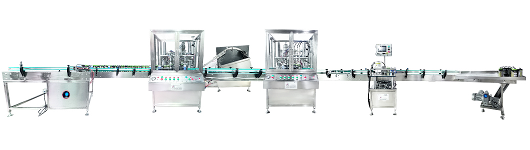 エアゾール充填ライン