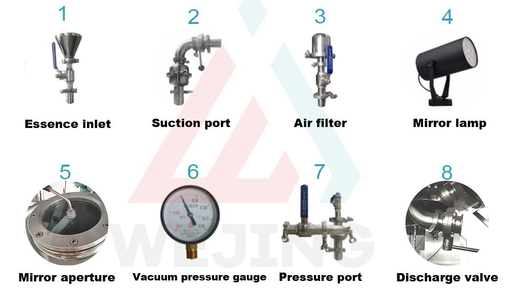 乳化剤ミキサーの詳細画像