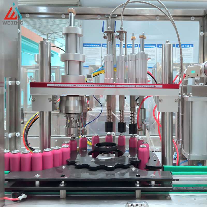 WJER-30 自動持ち上げ機能を備えた電気自動 BOV エアゾール充填機