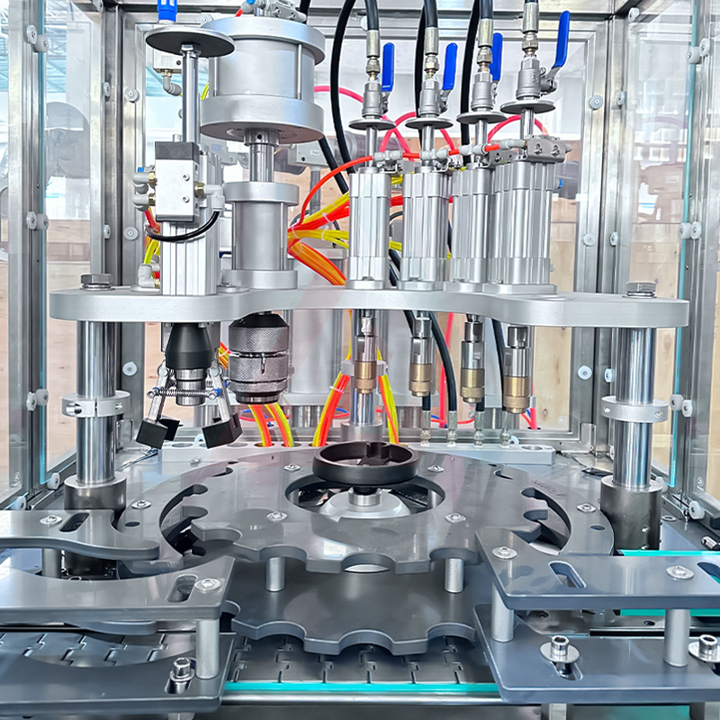 基本型自動エアゾール充填機ライン 