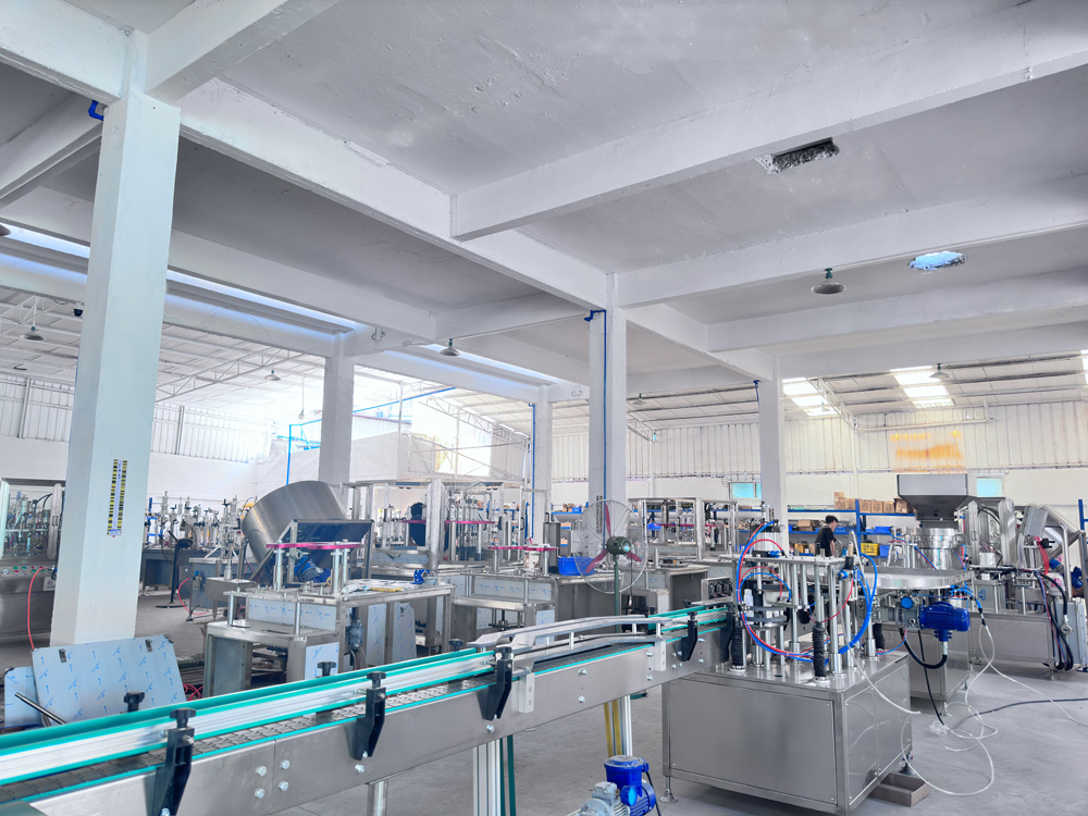 エアロゾルフィリングライン1