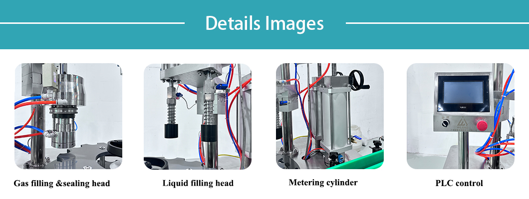 バルブエアロゾル充填機のバッグ